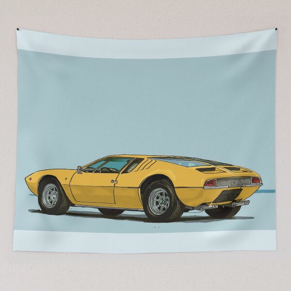 Artikelvorschau, De Tomaso Mangusta, erster echter Sportwagen, italienischer Klassiker, Oldtimer entworfen und verkauft von SW Longwave.