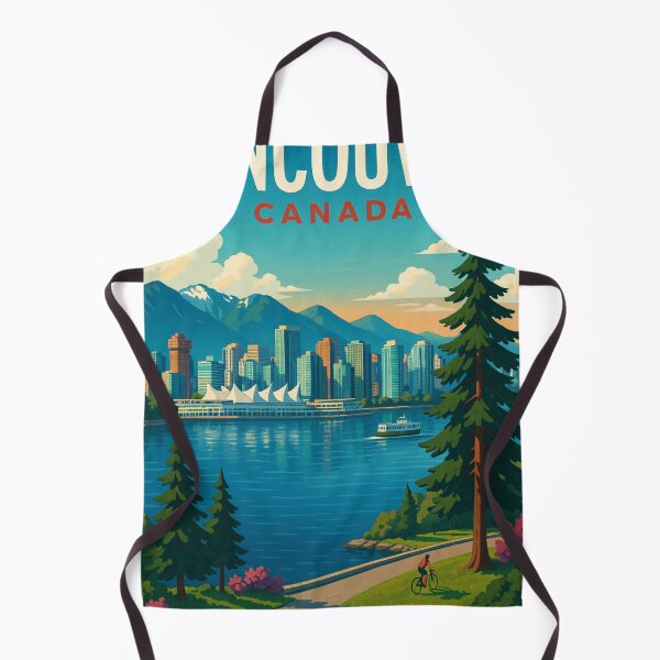Item preview, Vancouver Skyline with Burrard Bridge and Science World designed and sold by Aryabek.