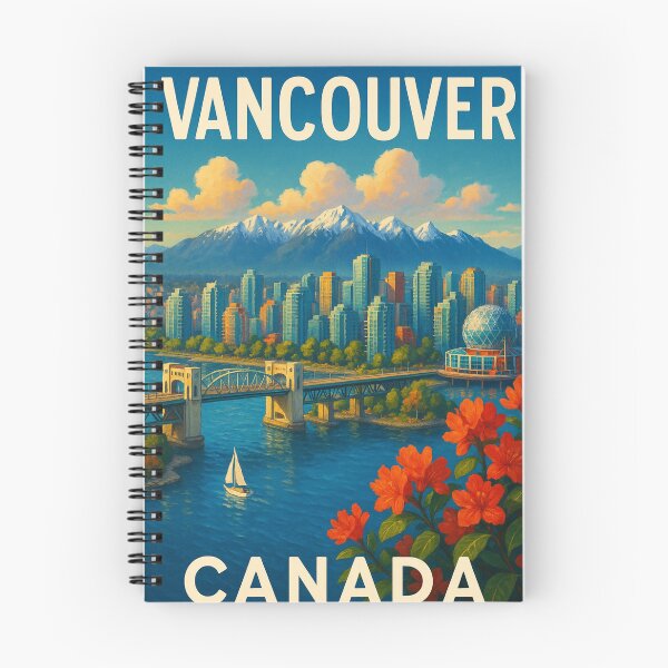 Item preview, Vancouver Skyline with Burrard Bridge and Science World designed and sold by Aryabek.