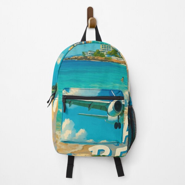 Item preview, Airplane Approach Over Maho Beach, Sint Maarten designed and sold by Aryabek.