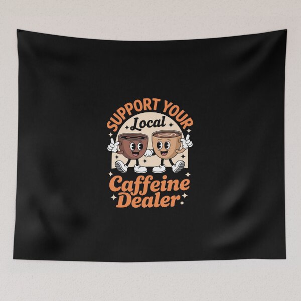 Item preview, Coffee Lovers Caffeine Funny Cute designed and sold by KarstenNoanra.