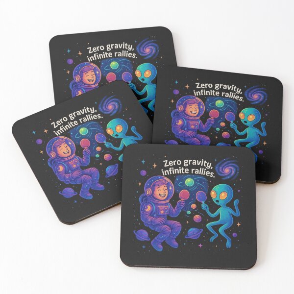 Item preview, Zero Gravity Ping Pong Showdown designed and sold by HEERMANArt.
