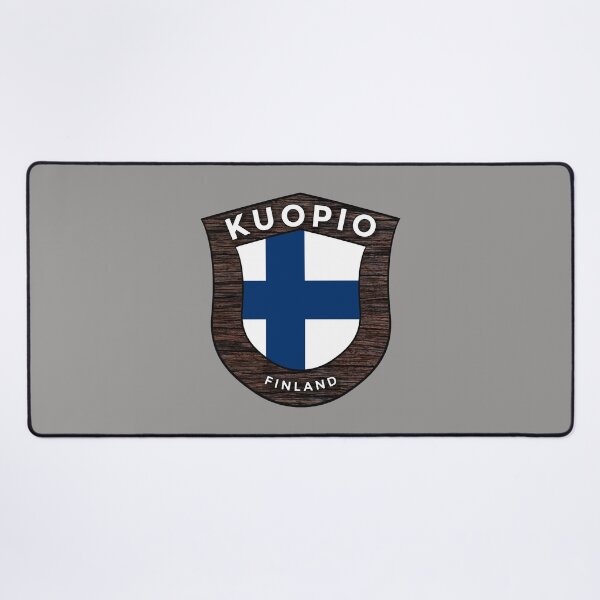 Item preview, Kuopio Finland Emblem Flag designed and sold by World Designs.