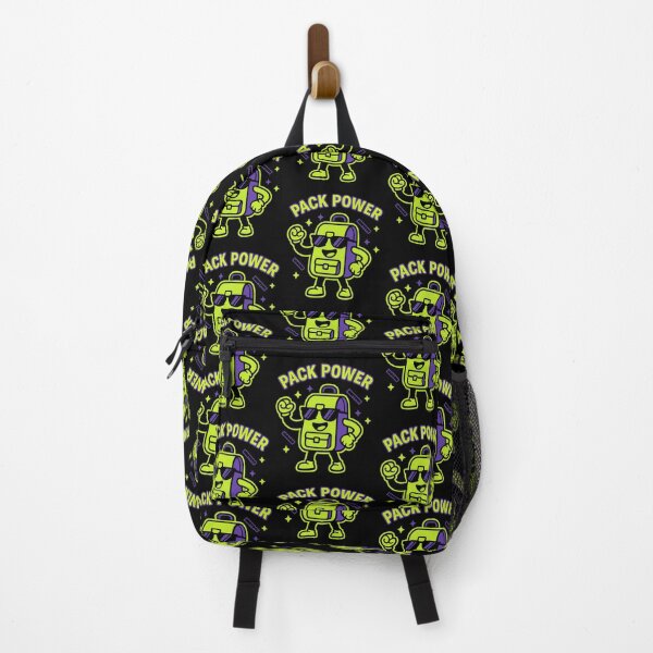 Item preview, Pack Power – Cool Backpack Character with Shades designed and sold by Taans-Creation.