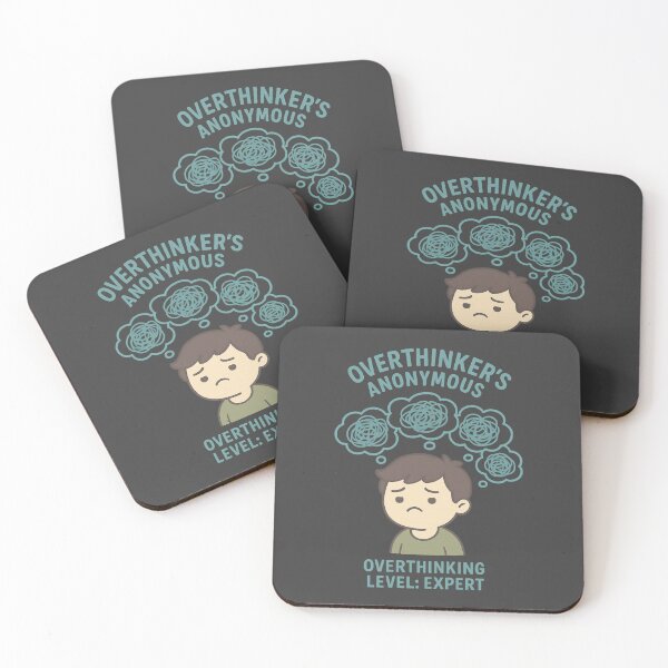 Item preview, Overthinker’s Anonymous – Thought Bubble Overload designed and sold by Blouzie.