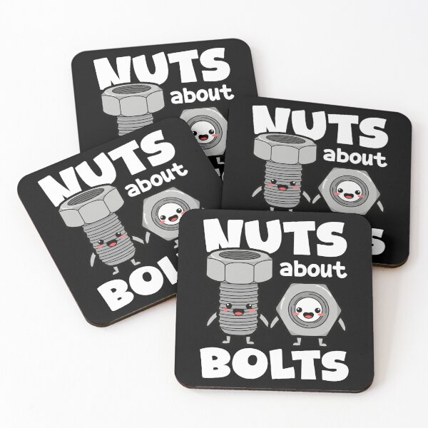 Item preview, NUTS ABOUT BOLTS - MECHANIC designed and sold by KEF Custom.