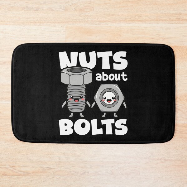 Item preview, NUTS ABOUT BOLTS - MECHANIC designed and sold by KEF Custom.