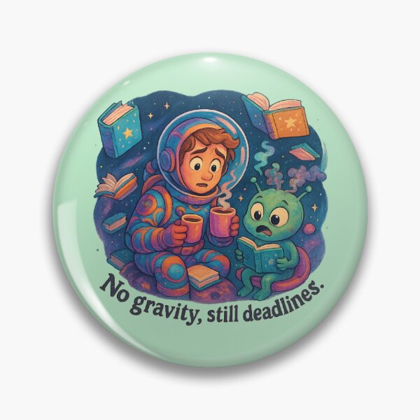 Item preview, Intergalactic Exam Cram Session designed and sold by HEERMANArt.