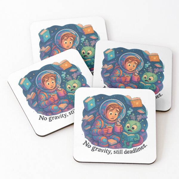 Item preview, Intergalactic Exam Cram Session designed and sold by HEERMANArt.
