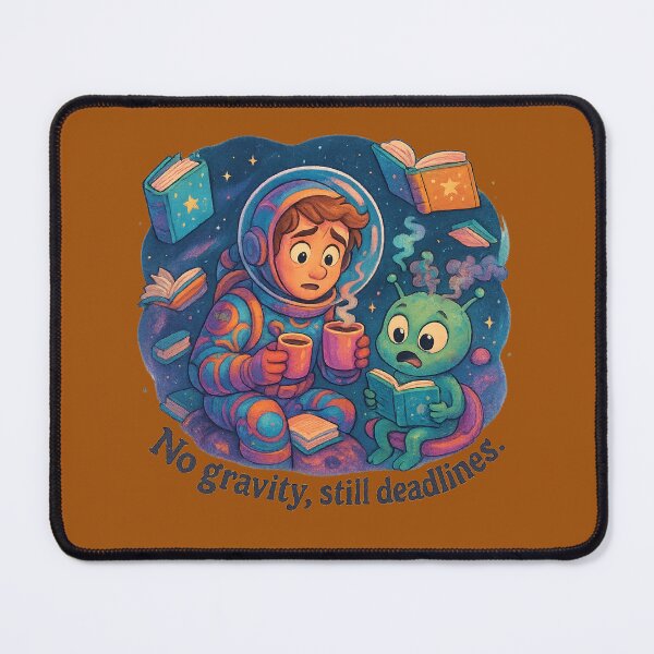 Item preview, Intergalactic Exam Cram Session designed and sold by HEERMANArt.