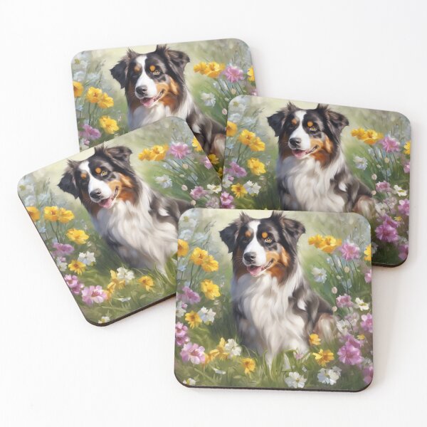 Item preview, Doggy Delight Australian Shepherd  designed and sold by Wags & Tails.