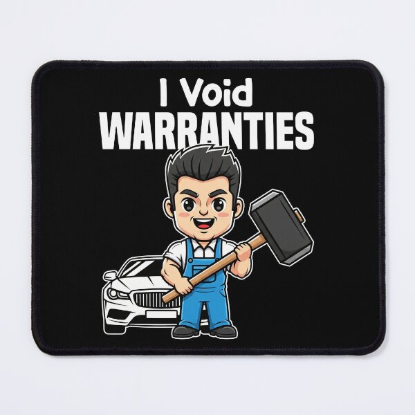 Item preview, I VOID WARRANTIES - MECHANIC designed and sold by KEF Custom.