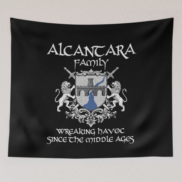 Item preview, Alcantara Family Crest – Medieval Heritage Emblem for Ancestry Lovers & Vintage Style Fans designed and sold by 9X FR.