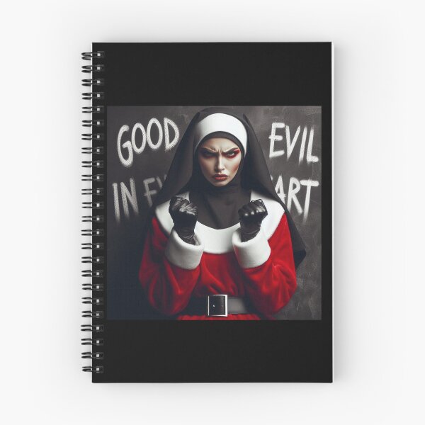 Item preview, Rebel Nun Santa Glove Heart designed and sold by Voodoo Store Paranormal Collections.