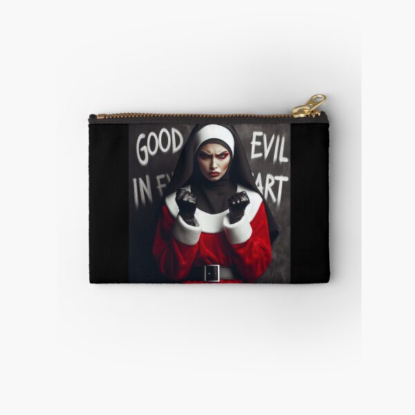 Item preview, Rebel Nun Santa Glove Heart designed and sold by Voodoo Store Paranormal Collections.