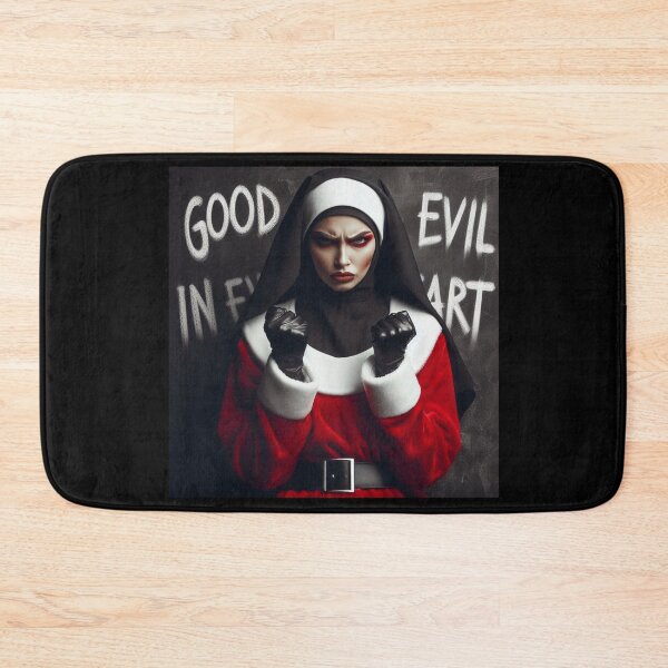Item preview, Rebel Nun Santa Glove Heart designed and sold by Voodoo Store Paranormal Collections.