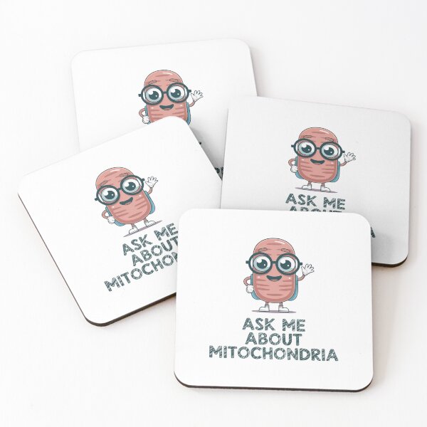 Item preview, Ask Me About Mitochondria – Fun Biology Science  designed and sold by MagicWander.