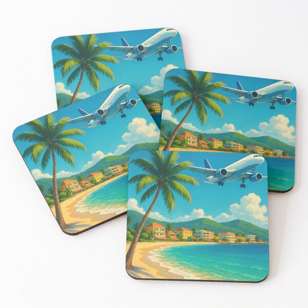 Item preview, Maho Beach Landing, Sint Maarten designed and sold by Places On Earth.