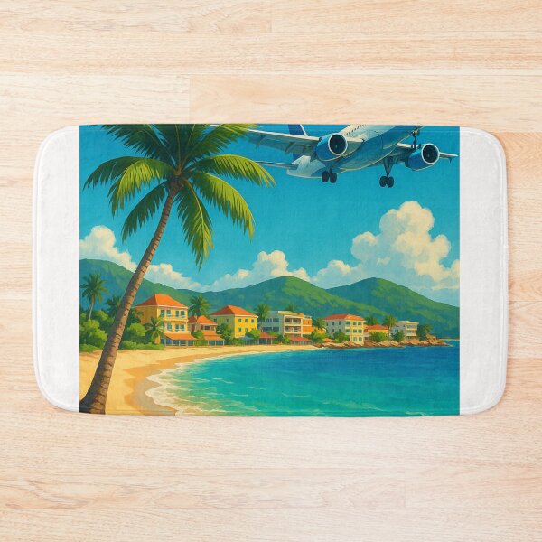 Item preview, Maho Beach Landing, Sint Maarten designed and sold by Places On Earth.