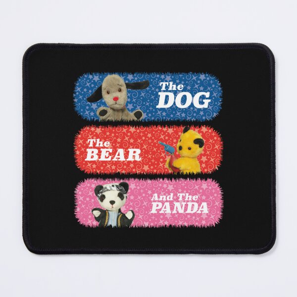 Item preview, Sooty Sweep & Soo The Dog The Bear & The Panda designed and sold by All-And-Every.