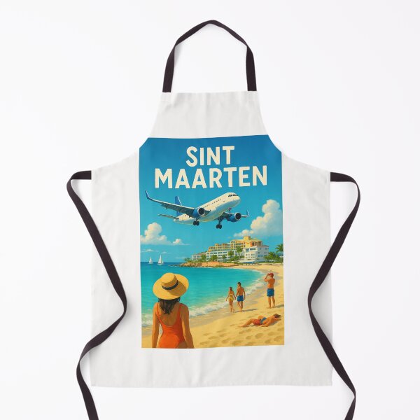 Item preview, Beachgoers at Maho Beach, Sint Maarten designed and sold by Places On Earth.