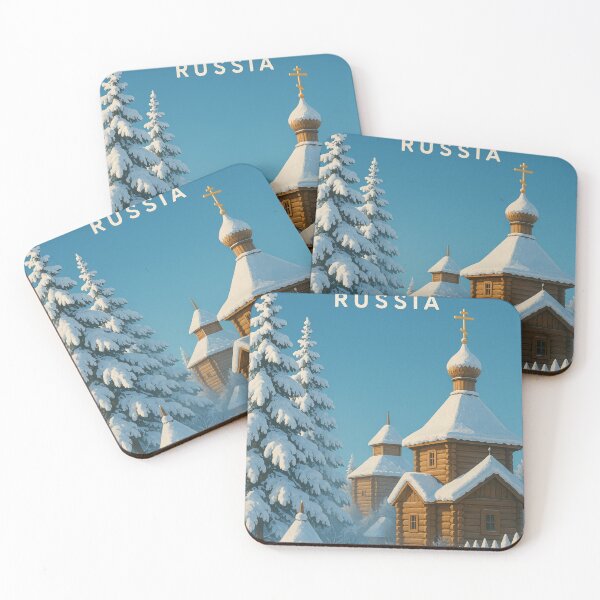 Item preview, Snowy Orthodox Chapel in Yakutsk, Russia designed and sold by Places On Earth.