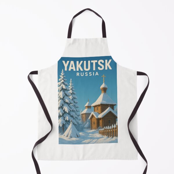 Item preview, Snowy Orthodox Chapel in Yakutsk, Russia designed and sold by Places On Earth.