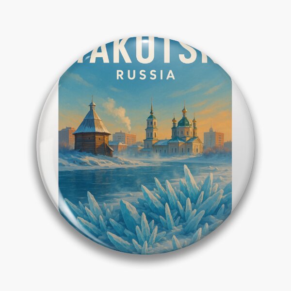 Item preview, Frozen Cathedral View, Yakutsk, Russia designed and sold by Places On Earth.