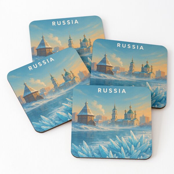 Item preview, Frozen Cathedral View, Yakutsk, Russia designed and sold by Places On Earth.