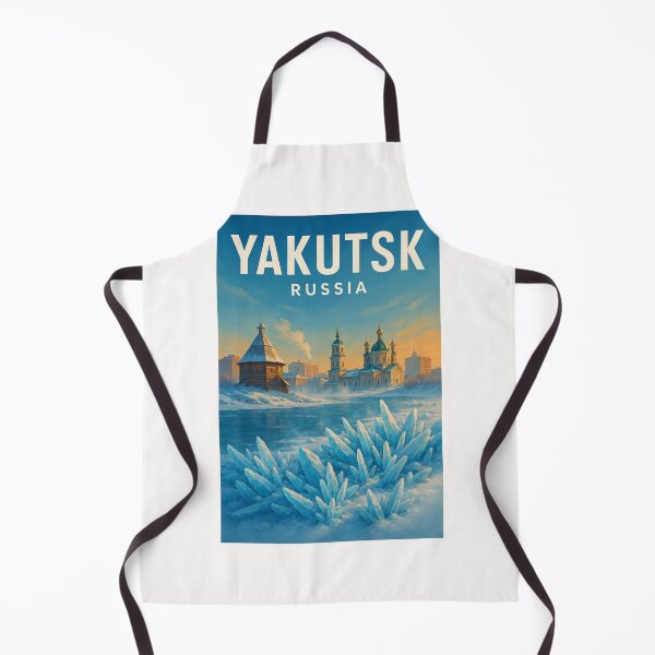 Item preview, Frozen Cathedral View, Yakutsk, Russia designed and sold by Places On Earth.