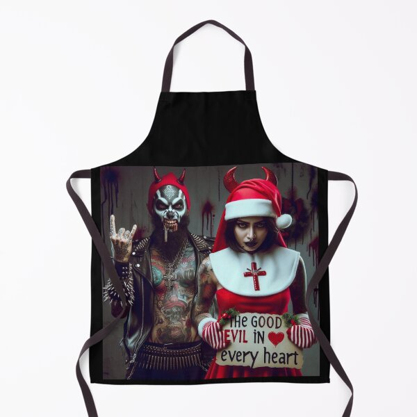 Item preview, Gothic Rebel Santa Nun Demon designed and sold by Voodoo Store Paranormal Collections.