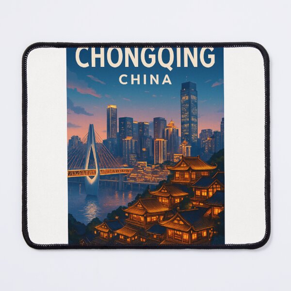 Item preview, Skyline and Lanterns, Chongqing, China designed and sold by Places On Earth.