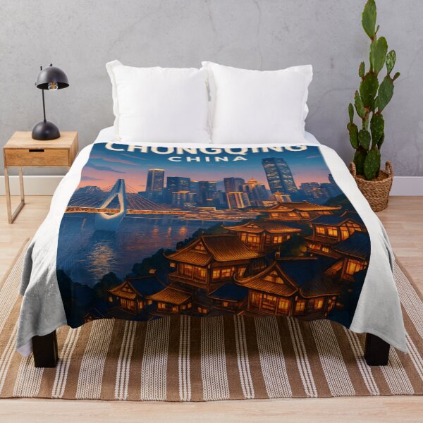 Item preview, Skyline and Lanterns, Chongqing, China designed and sold by Places On Earth.