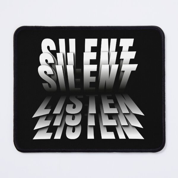 Item preview, Silent Listen designed and sold by BumbleChynxBee.