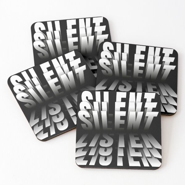 Item preview, Silent Listen designed and sold by BumbleChynxBee.