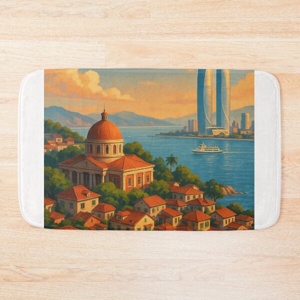 Item preview, Historic and Modern Skyline, Xiamen, China designed and sold by Places On Earth.