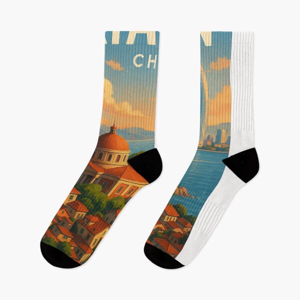 Item preview, Historic and Modern Skyline, Xiamen, China designed and sold by Places On Earth.