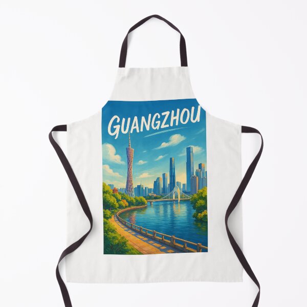 Item preview, Daytime Skyline and Pearl River, Guangzhou designed and sold by Places On Earth.