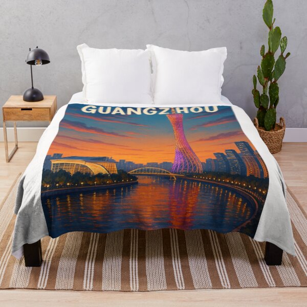 Item preview, Sunset Over Canton Tower, Guangzhou designed and sold by Places On Earth.