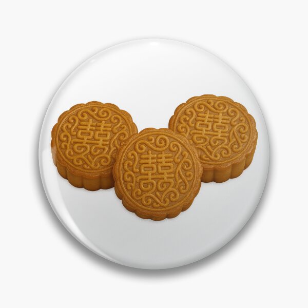 Item preview, Mid autumn festival mooncakes isolated against white background, AI generated designed and sold by dvoevnore.