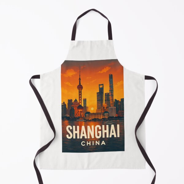 Item preview, Sunset Over Lujiazui Skyline, Shanghai designed and sold by Places On Earth.