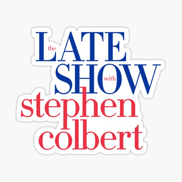 Item preview, The Late Show with Stephen Colbert designed and sold by FineArrayDesign.