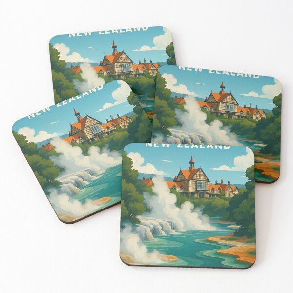 Item preview, Rotorua Geothermal Waters and Museum designed and sold by Places On Earth.