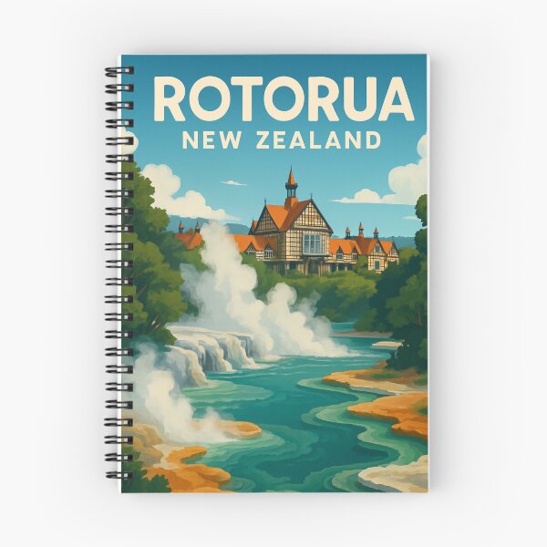 Item preview, Rotorua Geothermal Waters and Museum designed and sold by Places On Earth.