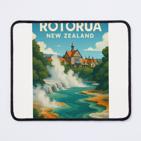 Item preview, Rotorua Geothermal Waters and Museum designed and sold by Places On Earth.