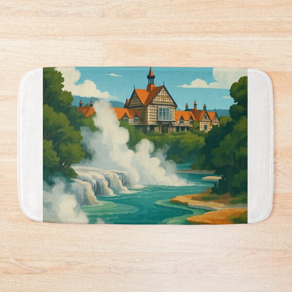 Item preview, Rotorua Geothermal Waters and Museum designed and sold by Places On Earth.