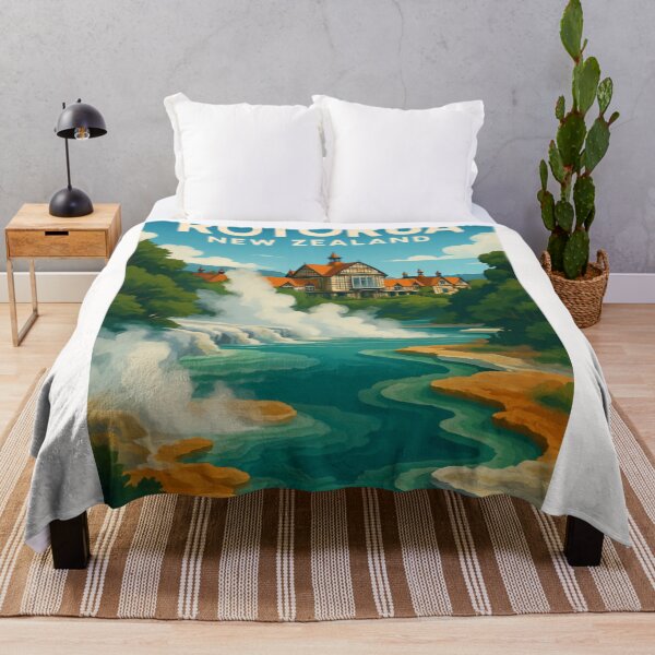 Item preview, Rotorua Geothermal Waters and Museum designed and sold by Places On Earth.