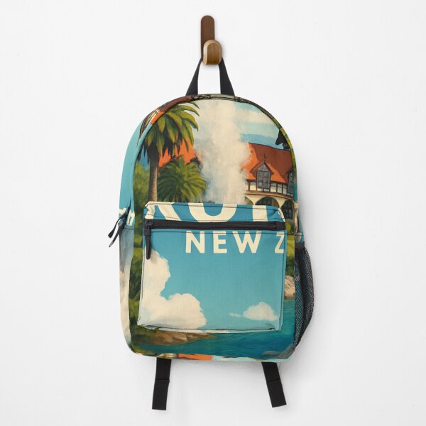 Item preview, Rotorua Museum and Geysers in Bloom designed and sold by Places On Earth.