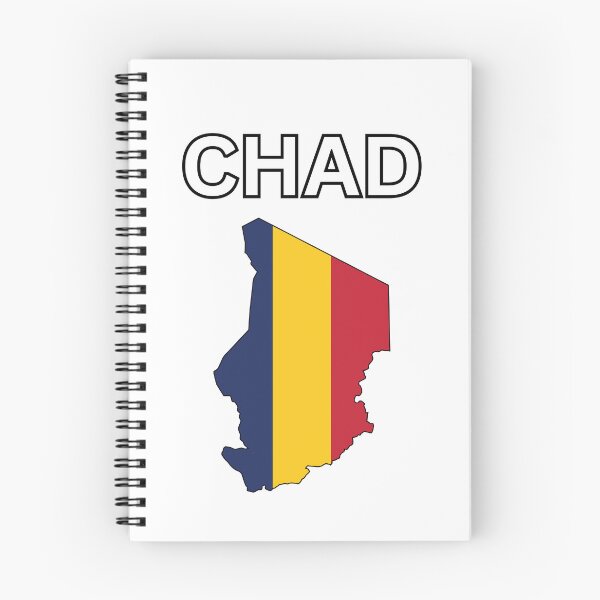 Item preview, Chad flag map designed and sold by atomstartup.