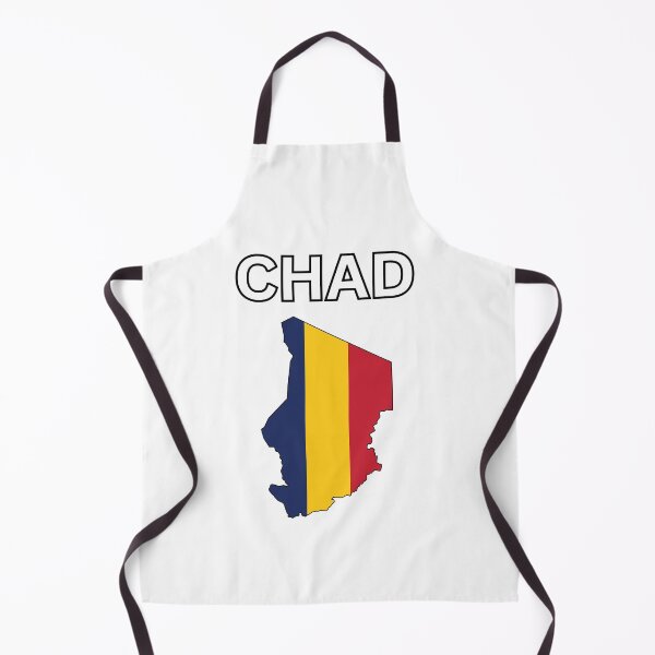 Item preview, Chad flag map designed and sold by atomstartup.